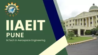 M.Tech Aerospace Engineering Program Details