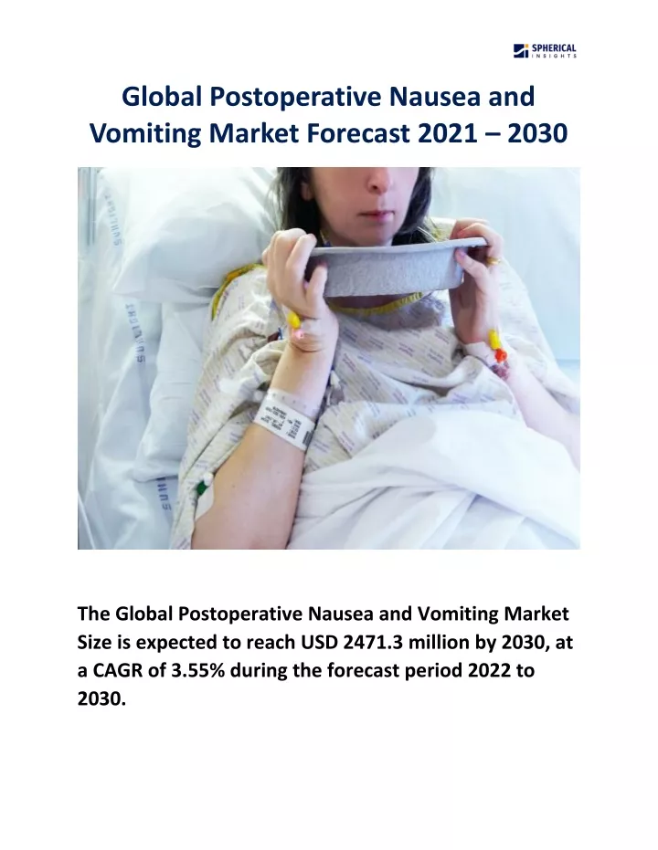 global postoperative nausea and vomiting market