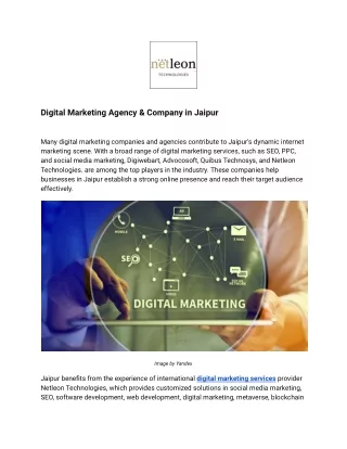 digital marketing agency company in jaipur
