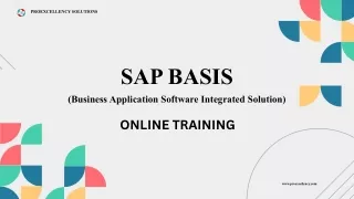 Enhance Your Career with SAP BASIS Training | Flexible Online Courses
