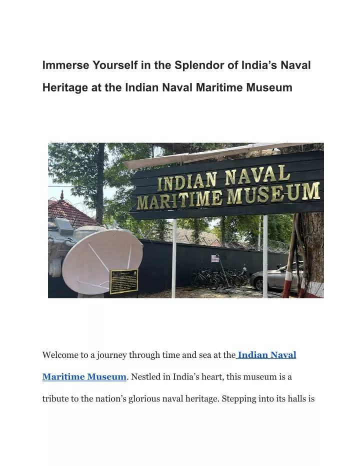 immerse yourself in the splendor of india s naval