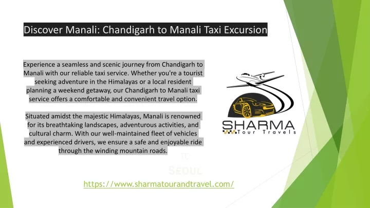 discover manali chandigarh to manali taxi