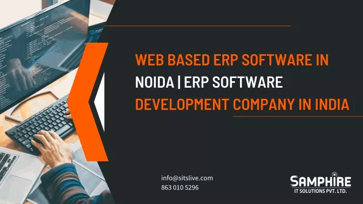 web based erp software in noida erp software