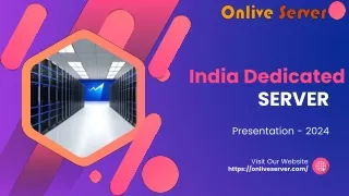 Onlive Server Exclusive: Tailored India Dedicated Server Packages for High-Traf