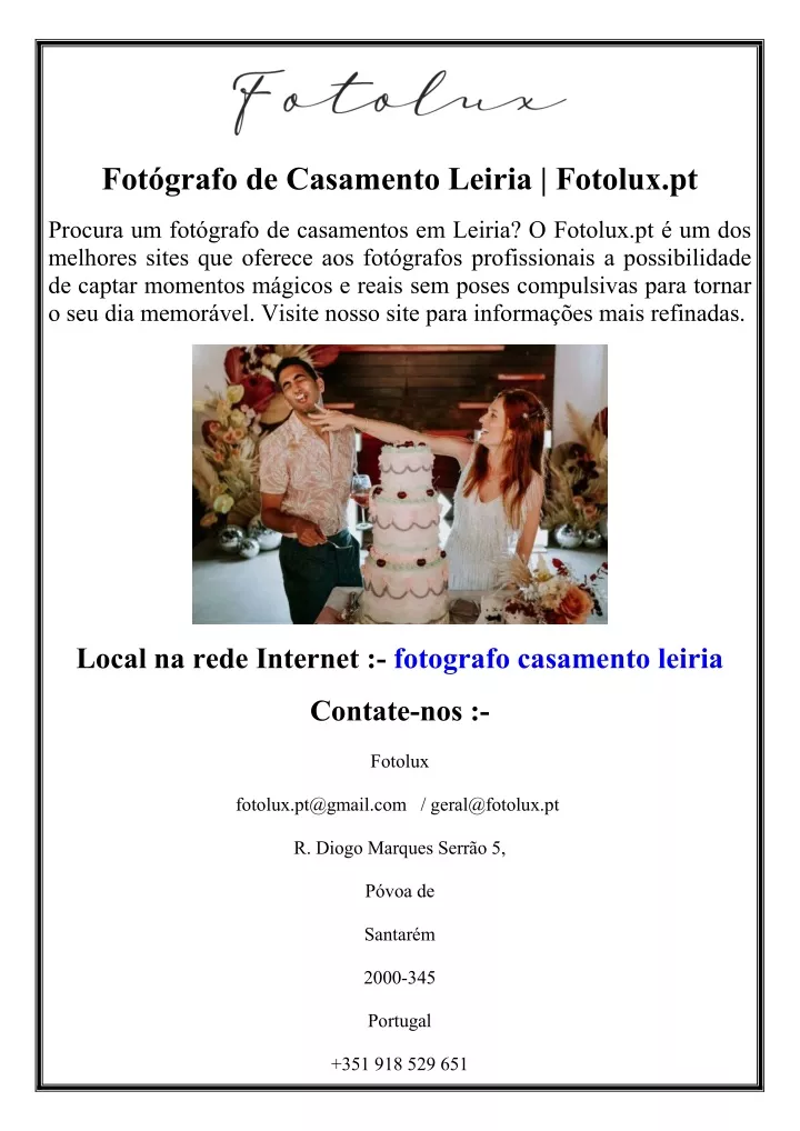 fot grafo de casamento leiria fotolux pt