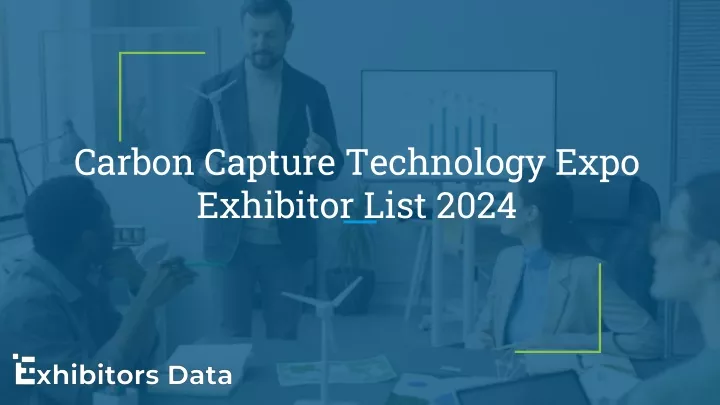 carbon capture technology expo exhibitor list 2024