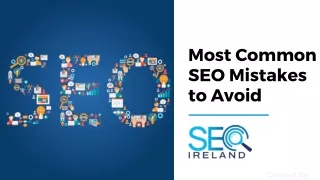 Most Common SEO Mistakes to Avoid