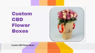 Custom CBD Flower Boxes