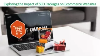 Exploring the Impact of SEO Packages on Ecommerce Websites