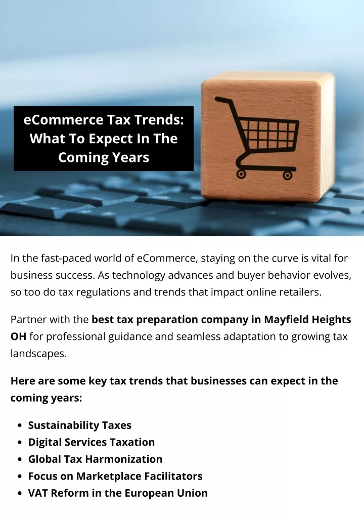 ecommerce tax trends what to expect in the coming