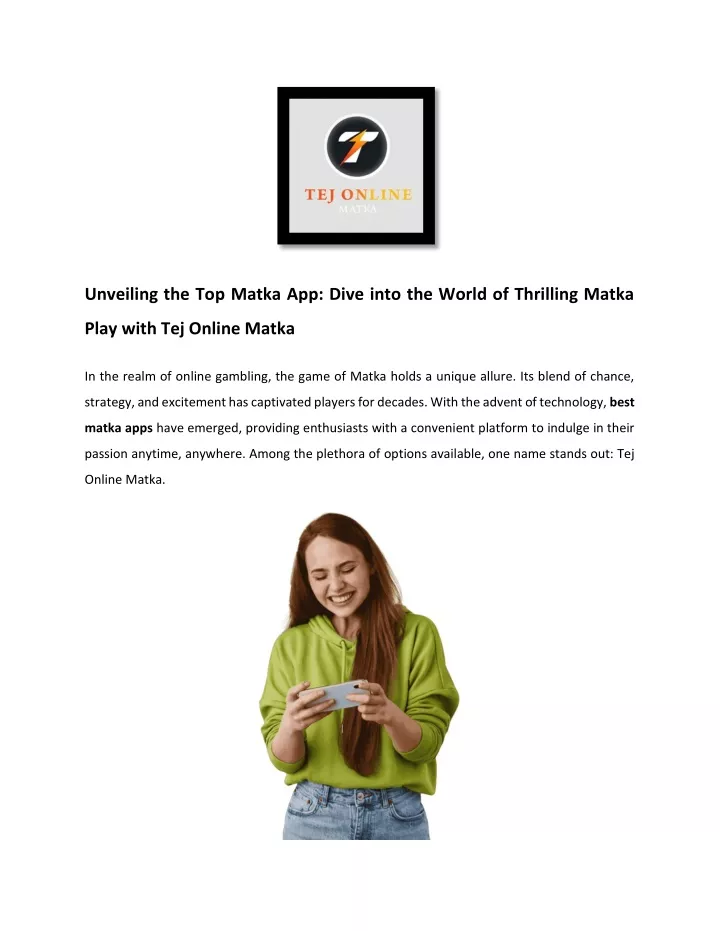 unveiling the top matka app dive into the world