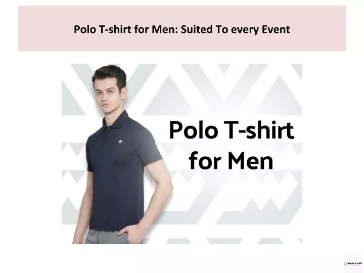 polo t shirt for men suited to every event