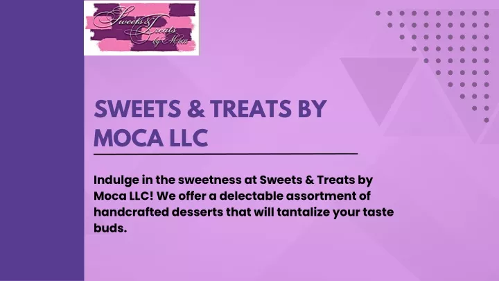 sweets treats by moca llc