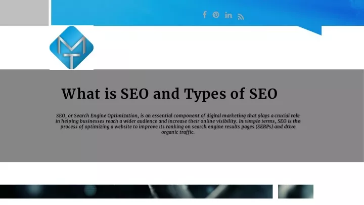 what is seo and types of seo