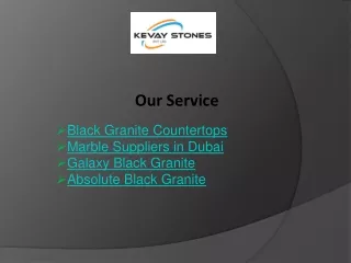 our service