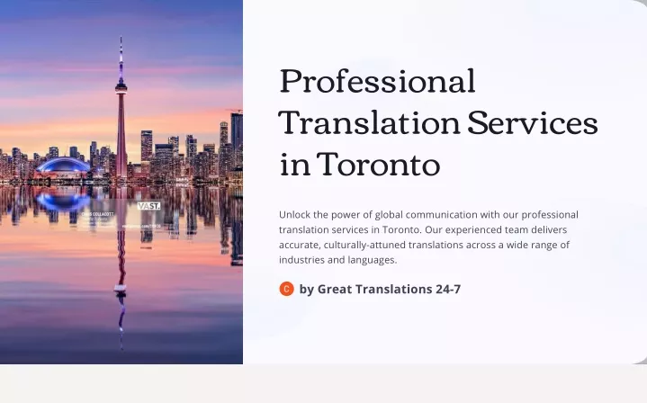 professional translation services in toronto