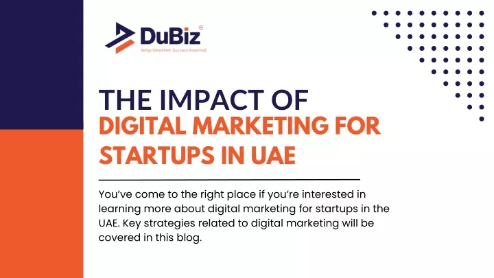 the impact of digital marketing for startups