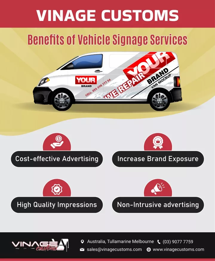 vinage customs benefits of vehicle signage
