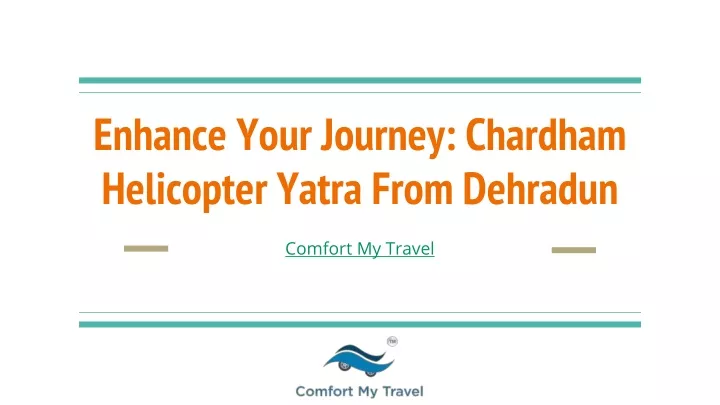 enhance your journey chardham helicopter yatra from dehradun