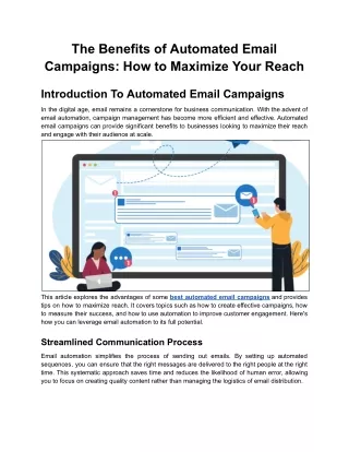 The Benefits of Automated Email Campaigns_ How to Maximize Your Reach (1)