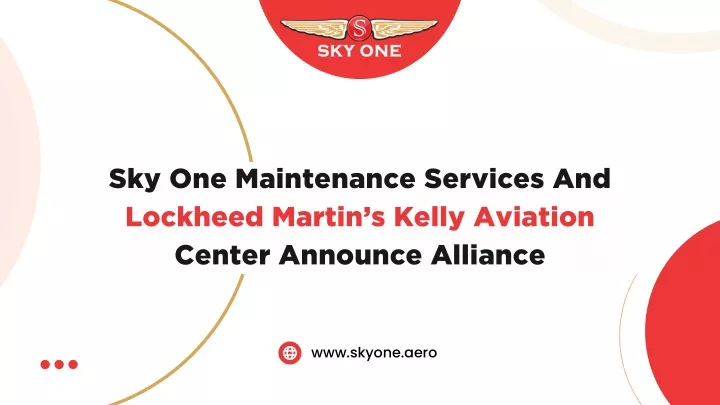 sky one maintenance services and lockheed martin