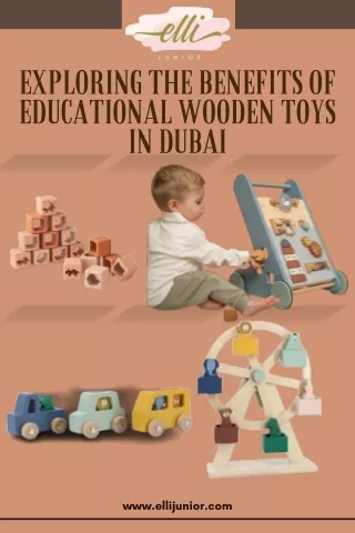 Exploring the World: Educational Wooden Toys in Dubai