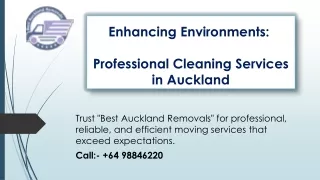 Cleaning Services in Auckland