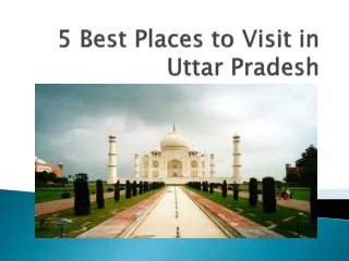 Book Uttar Pradesh Tour Packages with upto 30% off @ Kiomoi