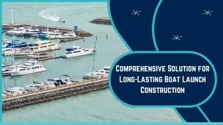 Constructing Accessible Shoreline for Boatyard