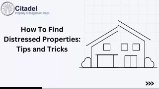 How To Find Distressed Properties: Tips and Tricks