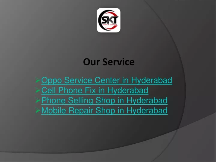 our service