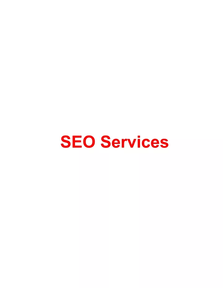 seo services