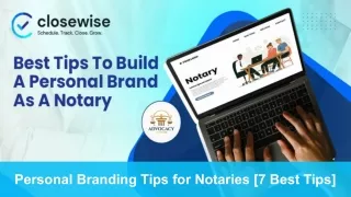 Personal Branding Tips for Notaries [7 Best Tips]