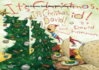 Its-Christmas-David-David-Books-Shannon
