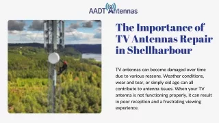 The Importance of TV Antennas Repair in Shellharbour