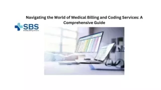 Navigating the World of Medical Billing and Coding Services A Comprehensive Guide