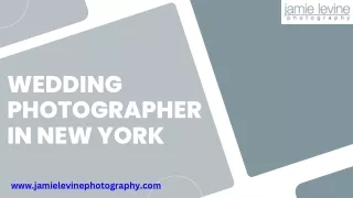 Get Stunning Wedding Photographer in New York
