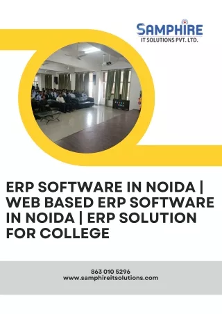 erp software in noida web based erp software