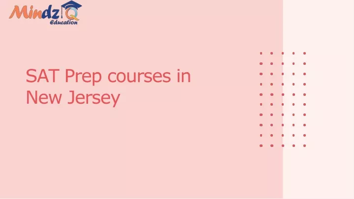 sat prep courses in new jersey