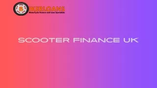 Scooter Finance UK