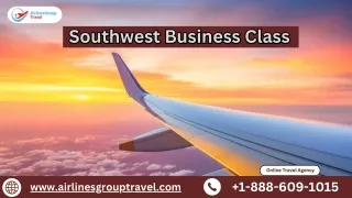 How to book Southwest Business class?