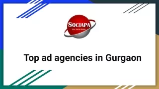 Top ad agencies in Gurgaon