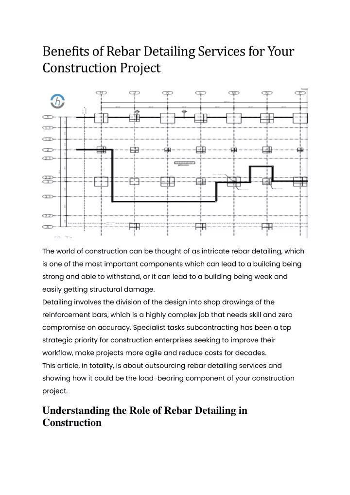 benefits of rebar detailing services for your