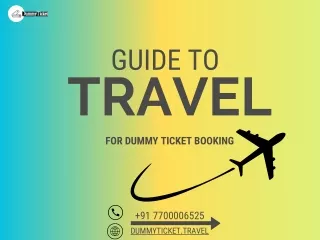 "Dubai Dummy Ticket: Your Easy Solution for Travel Confirmation!"