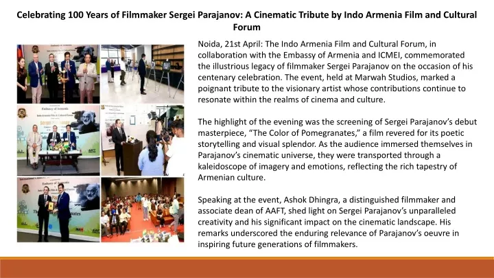 celebrating 100 years of filmmaker sergei