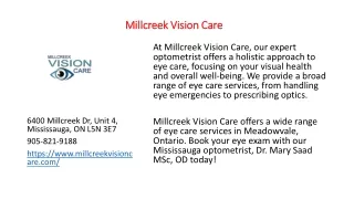 Millcreek Vision Care