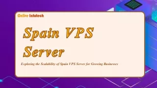 Streamline Your Web Operations: Discover Spain VPS Server by Onlive Infotech