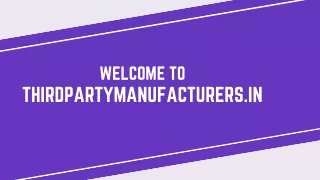 Best Third Party Pharma Manufacturers Portal