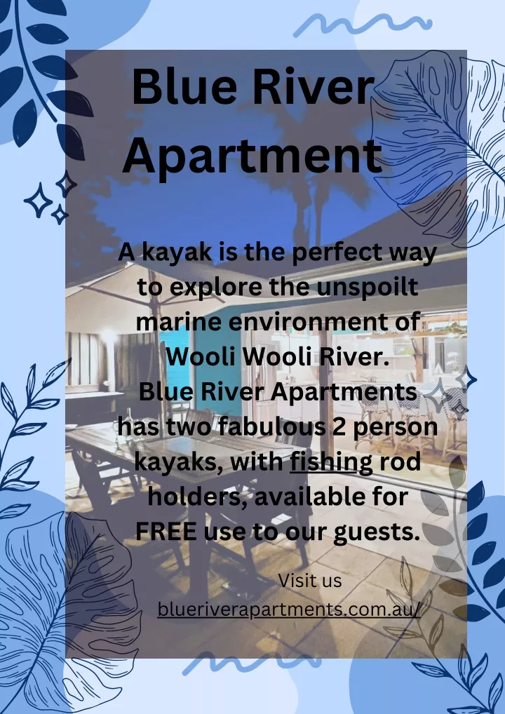 blue river apartment