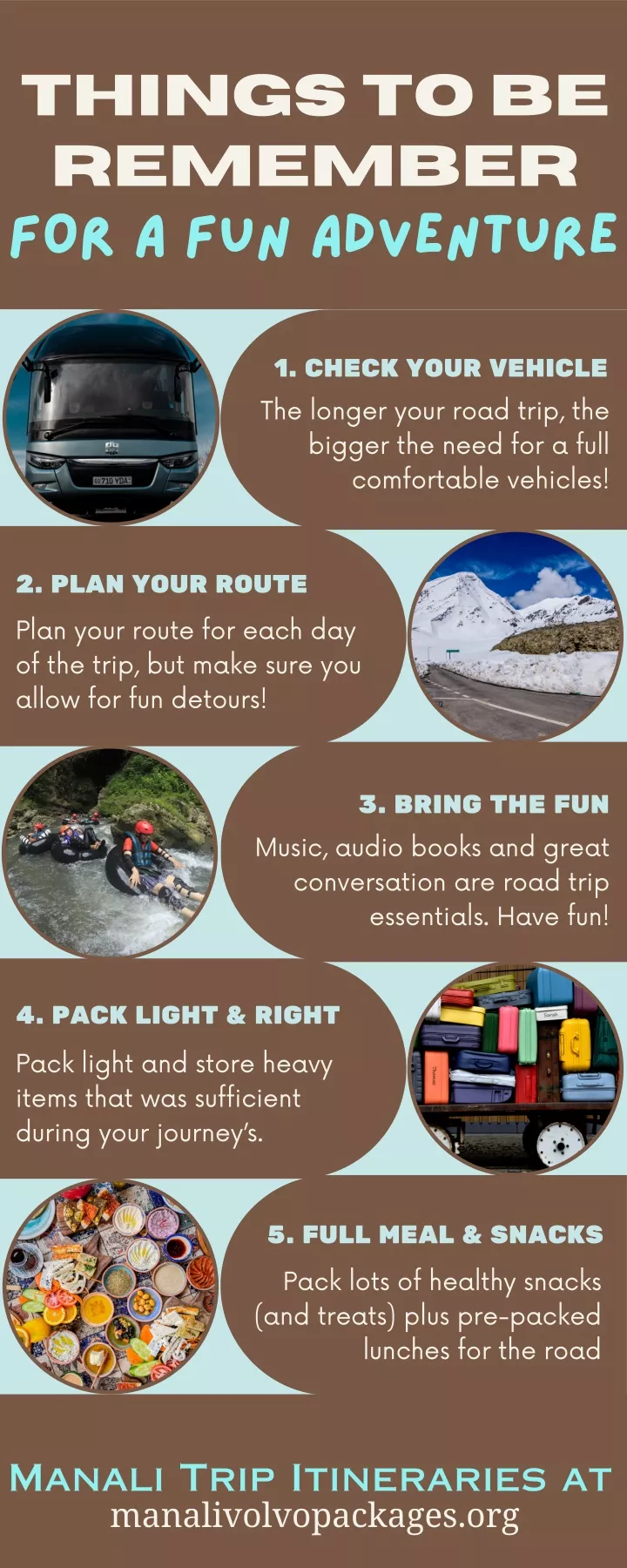 things to be remember for a fun adventure